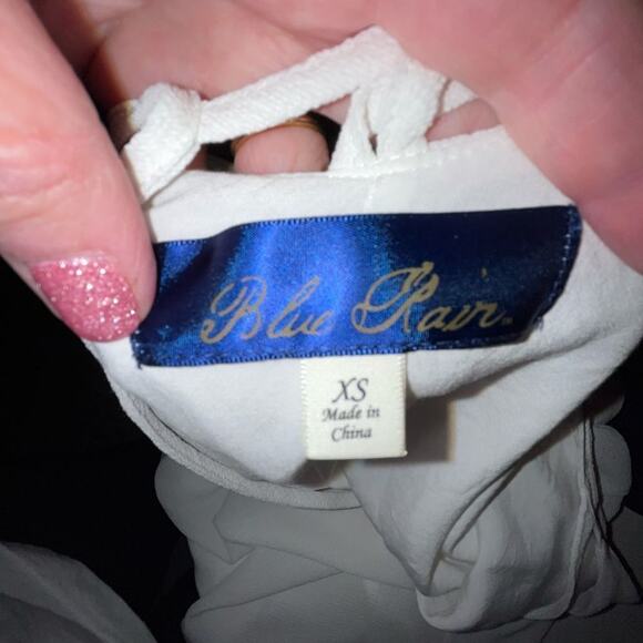 Blue Rain white dress‎ XS - Picture 4 of 5